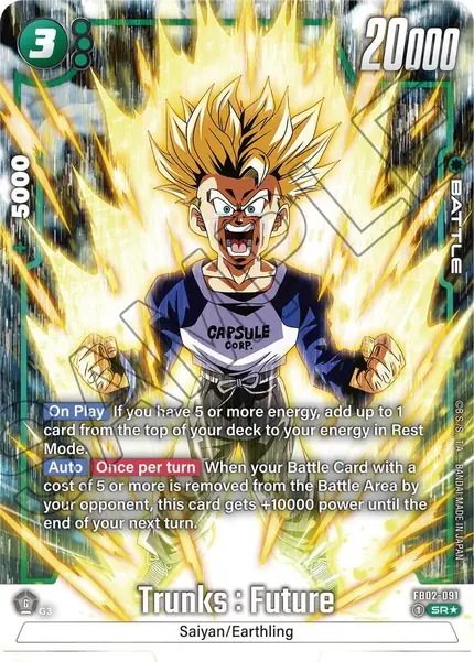 Trunks : Future - (Alternate Art)