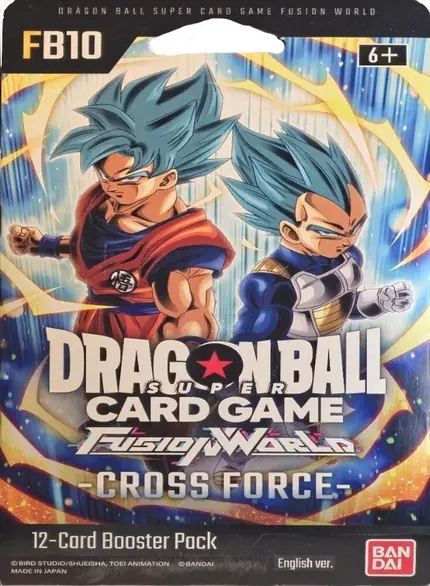 Cross Force Sleeved Booster Pack [Son Goku and Vegeta]