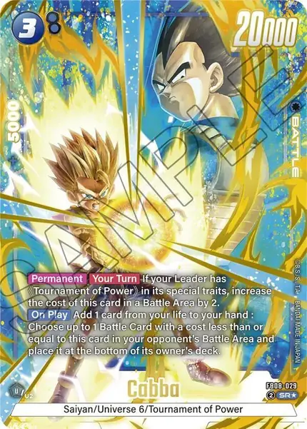 Cabba - FB08-029 (Alternate Art)