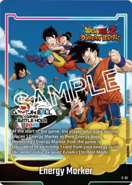 Energy Marker (Dragon Ball Games Battle Hour 2025 Promo Card Set)