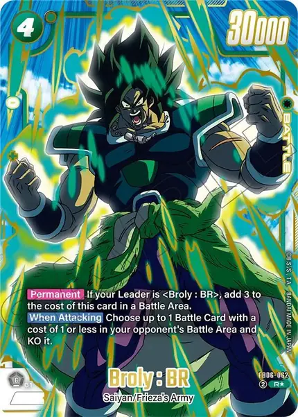 Broly : BR - FB06-062 (Gold)