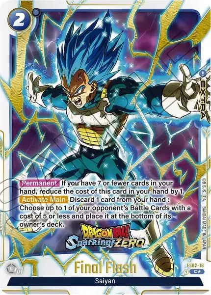 Final Flash (Dragon Ball Sparking! ZERO)