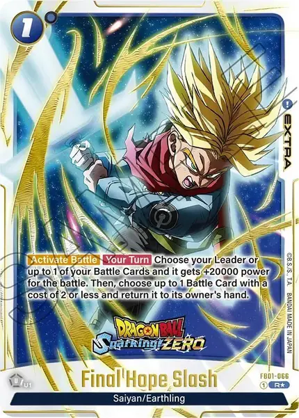 Final Hope Slash (Dragon Ball Sparking! ZEO)