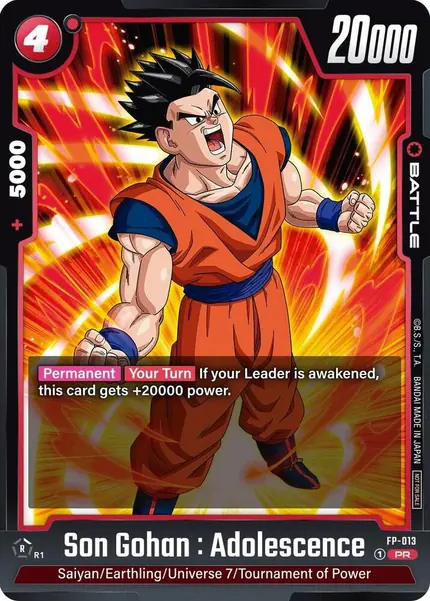 Son Gohan : Adolescence - FP-013