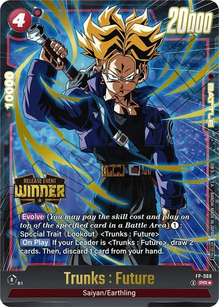 Trunks : Future - FP-068 (Release Event Winner)