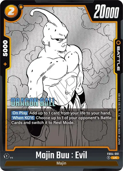 Majin Buu : Evil - FB04-091