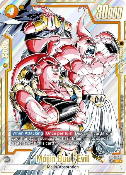 Majin Buu : Evil - SB01-036 (Alternate Art)