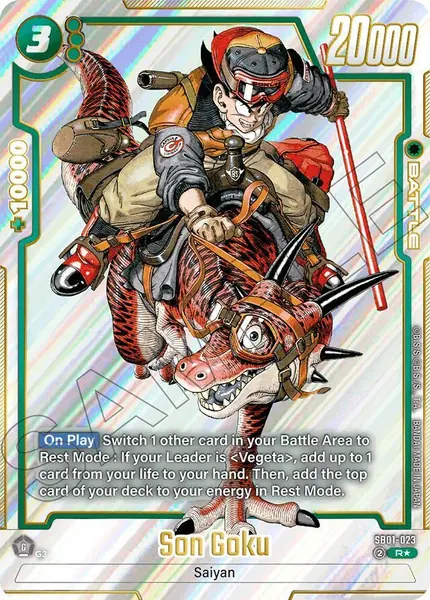 Son Goku - SB01-023 (Alternate Art)