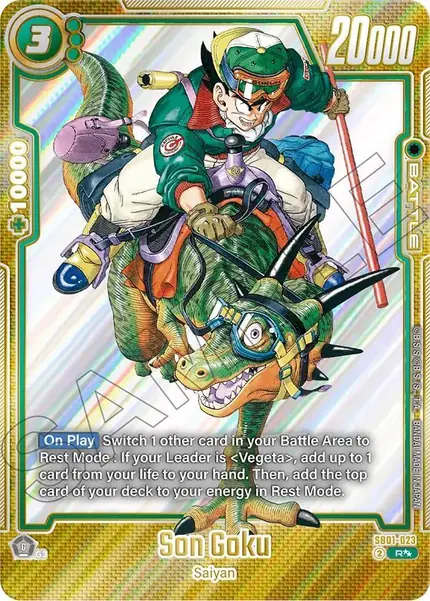 Son Goku - SB01-023 (Super Alternate Art)