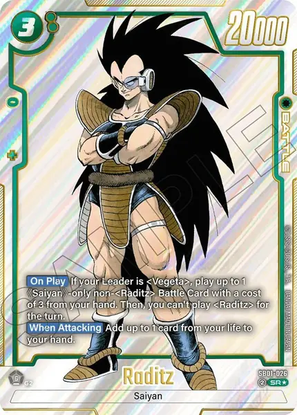 Vegeta - SB01-026 (Alternate Art)