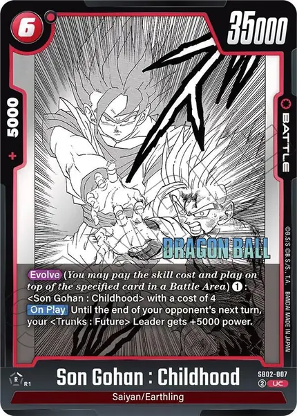 Son Gohan : Childhood - SB02-007
