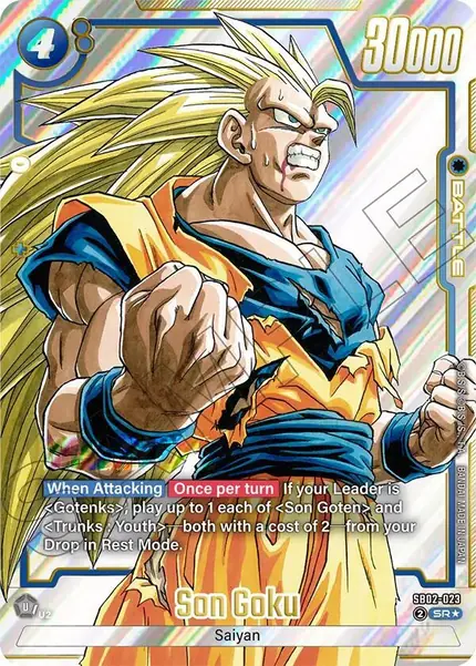 Son Goku - SB02-023 (Alternate Art)