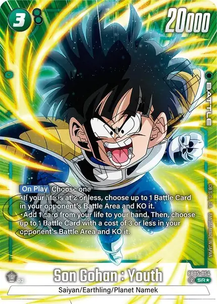 Son Gohan : Youth (Alternate Art)