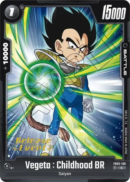 Vegeta : hildhood BR