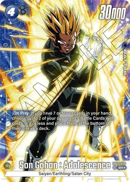 Son Gohan : Adolescence - (Alternate Art)