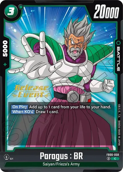 Paragus : BR - FB06-058