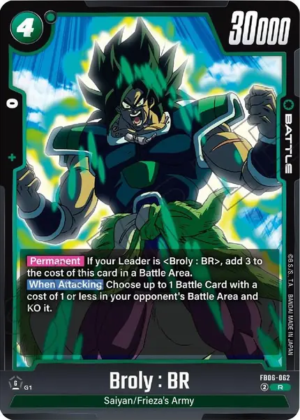 Broly : BR - FB06-062