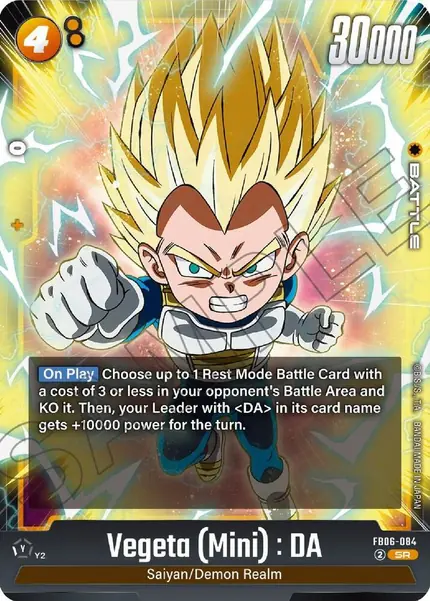 Vegeta (Mini) : DA