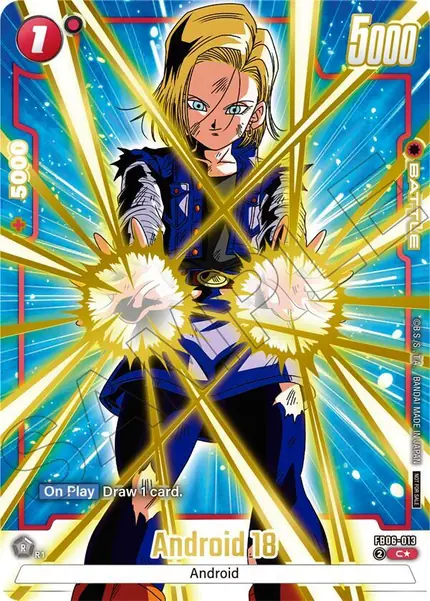 Android 18 (Limited Pack 02) (Alternate Art)