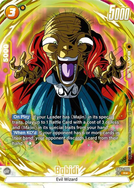 Babidi (Alternate Art) (Limited Pack 01)