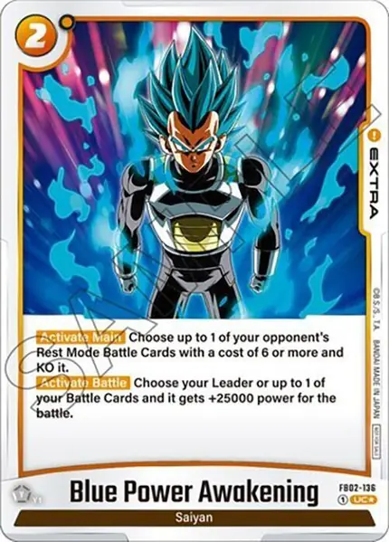Blue Power Awakening - FB02-136 (Tournament Pack 02)