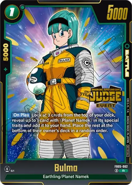 Bulma (Judge Pack (Event Judge) 04)