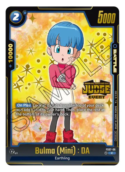 Bulma (Mini) : DA (Judge Pack (Event Judge) 03)