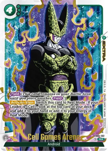 Cell Games Arena - (Championship Pack 02) (Gold)