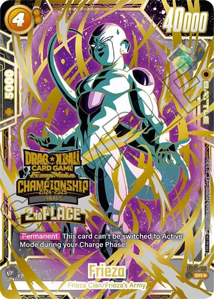 Frieza - (Championship 2024-2025 Finals 2nd Place)