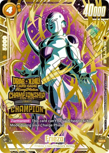 Frieza - (Championship 2024-2025 Finals Champion)