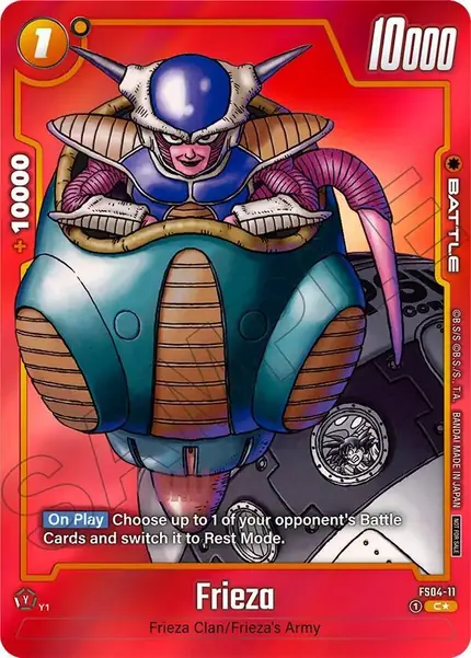Frieza - FS04-11 (Limited Pack MANGA Version 01)
