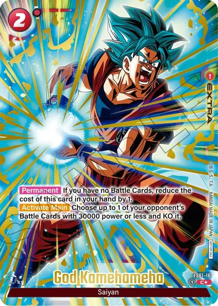God Kamehameha (Alternate Art) (Limited Pack 01)