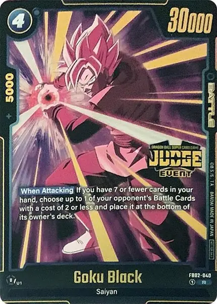 Goku Black - (Judge Pack (Event Judge) 02)
