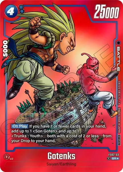 Gotenks - FS02-03 (Limited Pack MANGA Version 02)