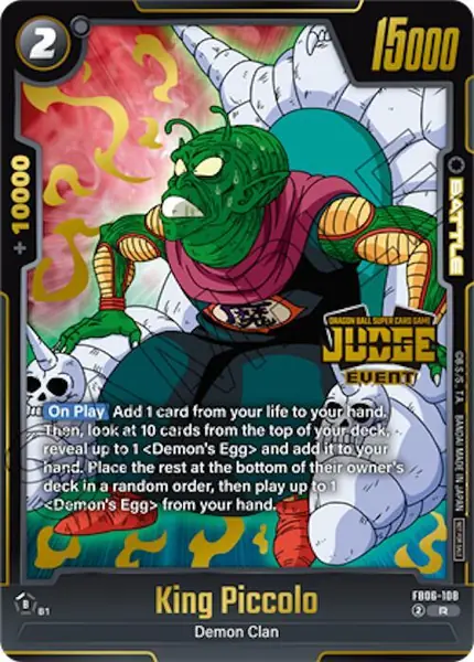 King Piccolo (Judge Pack (Event Judge) 04)