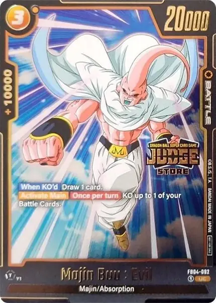 Majin Buu : Evil - (Judge Pack (Store Judge) 03)