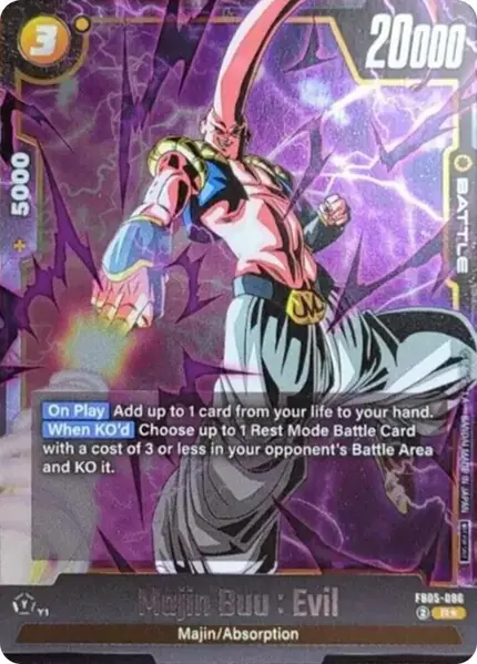 Majin Buu : Evil (Tournament Pack 06)