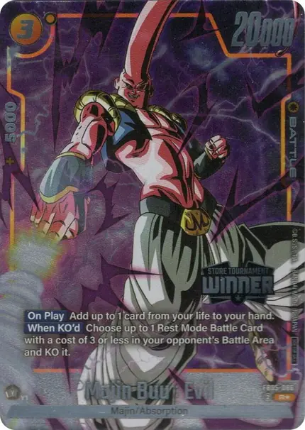 Majin Buu : Evil (Tournament Pack -Winner- 06)