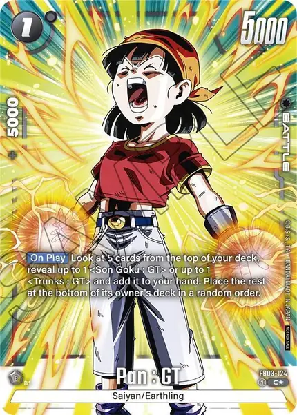 Pan : GT (Tournament Pack -Winner- 03)