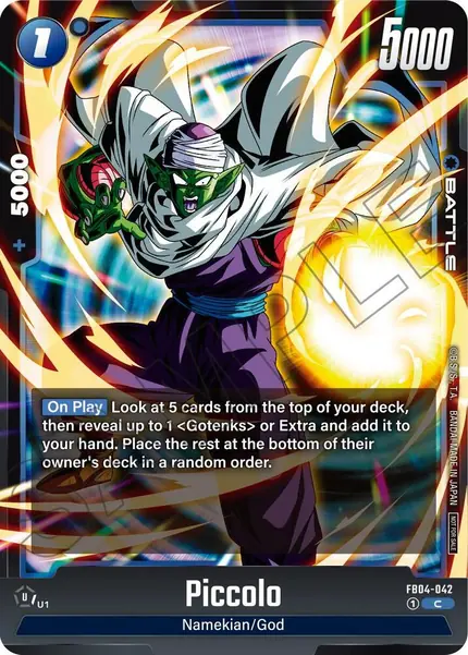 Piccolo (Limited Pack 01)