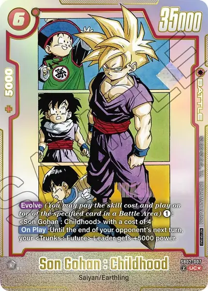 Son Gohan : Childhood - SB02-007