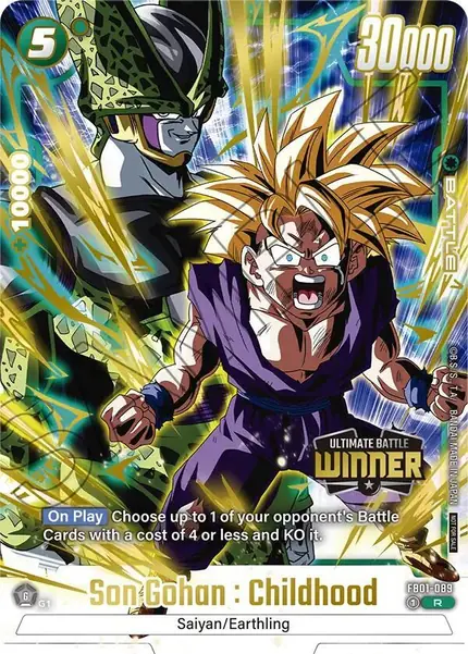 Son Gohan : Childhood - (Ultimate Battle Winner)