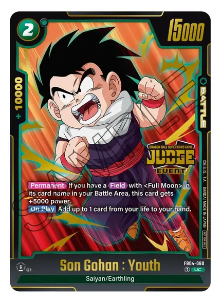 Son Gohan : Youth (Judge Pack (Event Judge) 03)