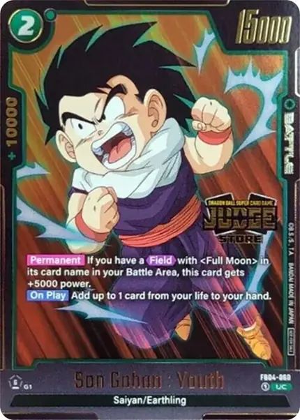 Son Gohan : Youth (Judge Pack (Store Judge) 03)