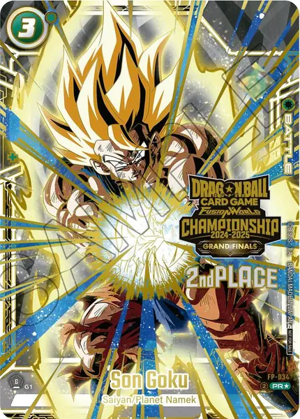 Son Goku - (2nd Place)