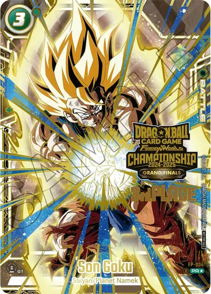 Son Goku - (3rd Place)