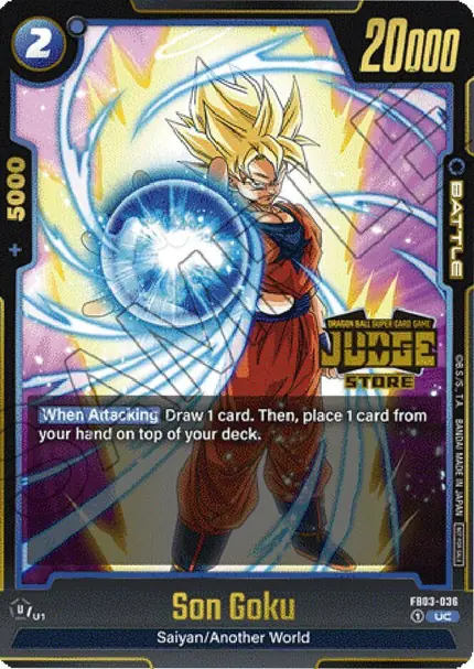 Son Goku - FB03-036 (Judge Pack (Store Judge) 02)