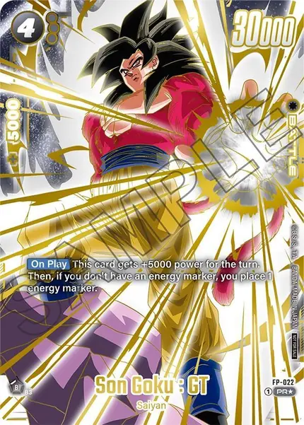 Son Goku : GT - (Selection Pack 01 Finalist)