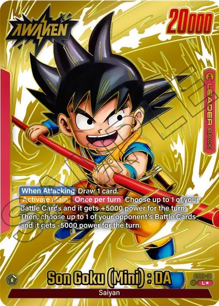 Son Goku (Mini) : DA (Gold)