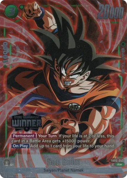 Son Goku - (Tournament Pack -Winner- 06)